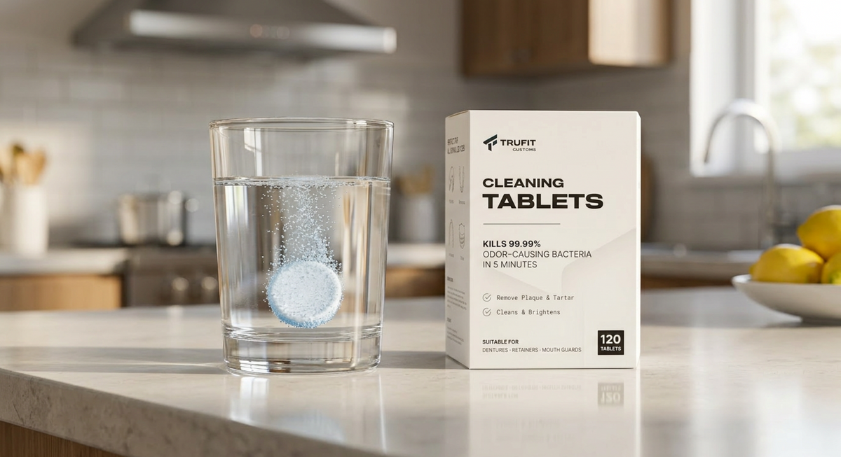 TRUFIT Cleaning Tablets lifestyle banner