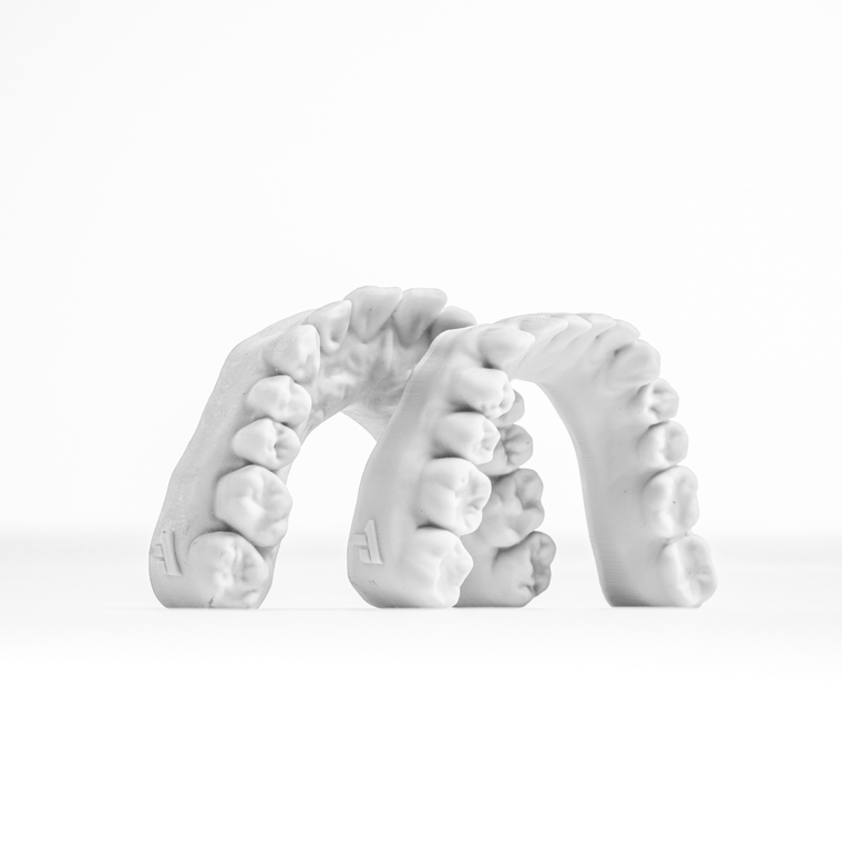 Set of TRUFIT dental impression trays used to take your mouth impression at home